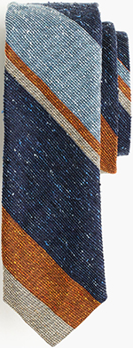 J.Crew English Silk Tie in Mixed Stripe: US$75.