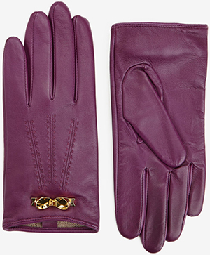 Ted Baker Bowra Women's Bow Trim Leather Gloves: £85.