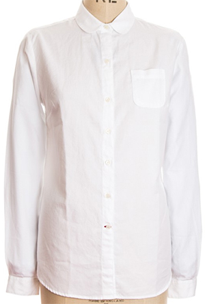 Oliver Spencer Eton Collar Women's Shirt Astley White SWS23: £89.