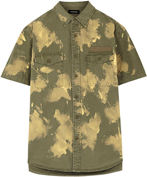 Phenomenon Army green bleached cotton shirt: £285.