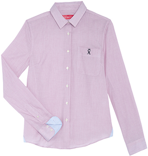 Vicomte A. Pink Thin-Striped women's shirt: €138.