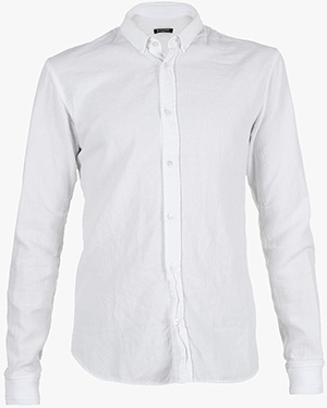 Balmain Ribbed Edge Vintage Men's Cotton Shirt: €485.