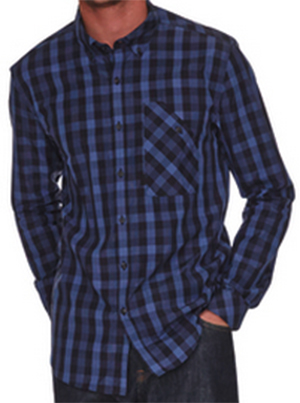 Barbour Appeal Black 53 collection men's shirt.