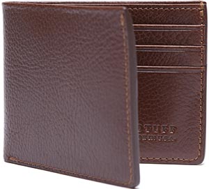 Lotuff Leather Bifold Wallet: US$195.