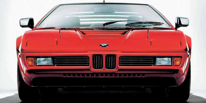 BMW M1 - the only mid-engined BMW to be mass produced (1978-1981).