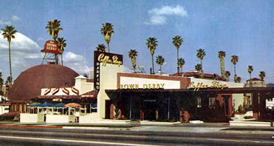 The Hollywood Brown Derby in 1952, 1628 North Vine Street (1929-1987).