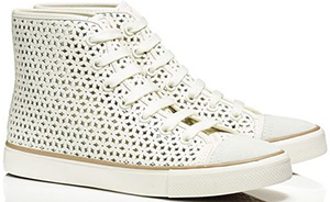 Tory Burch floral Perforated High-Top Women's Sneakers: €205.