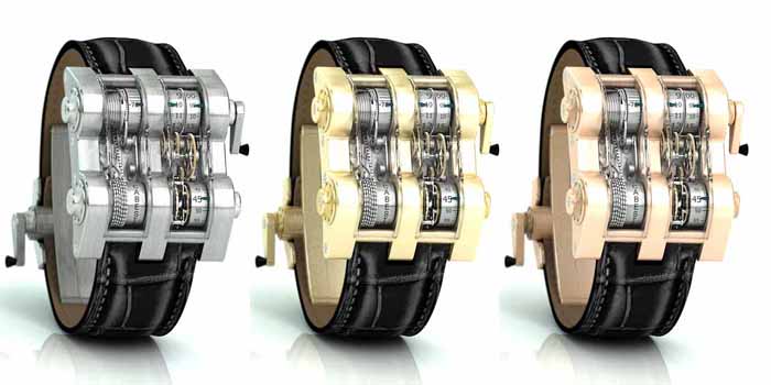 Cabestan Winch Tourbillon Vertical watch. Limited series of 135 pieces. Price: US$400,000.