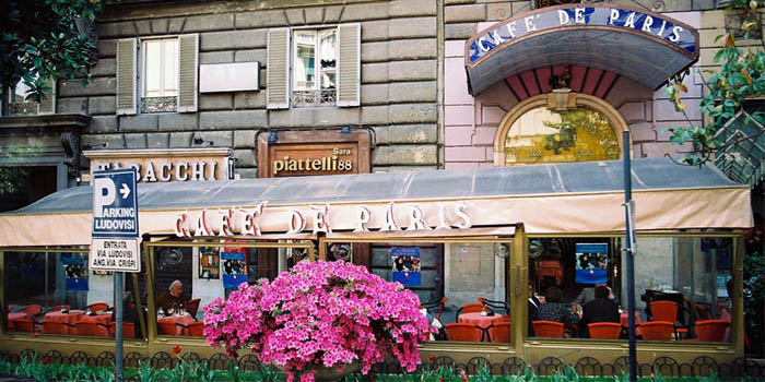 Café de Paris, Via Vittorio Veneto 90, 00187 Roma, Italy.