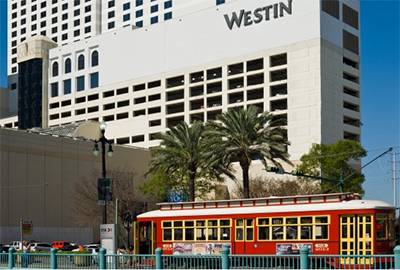 The Westin New Orleans Canal Place, 100 Rue Iberville, New Orleans, Louisiana, 70130.