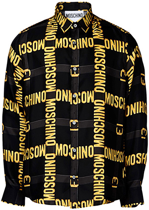 Moschino long sleeve men's shirt: US$745.