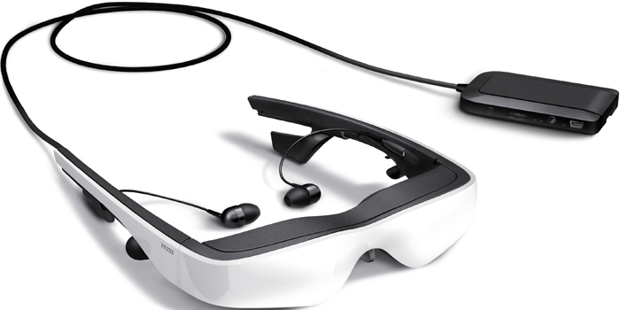 Cinemizer OLED by Carl Zeiss - 3D multimedia Virtual Reality video glasses.