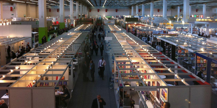 Frankfurt Book Fair, Germany - the world's largest trade fair for books.