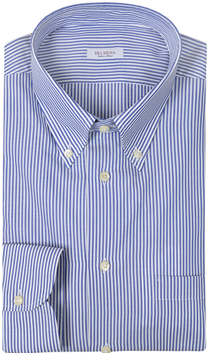 Forzieri Del Siena Striped Cotton Dress Shirt: US$145.