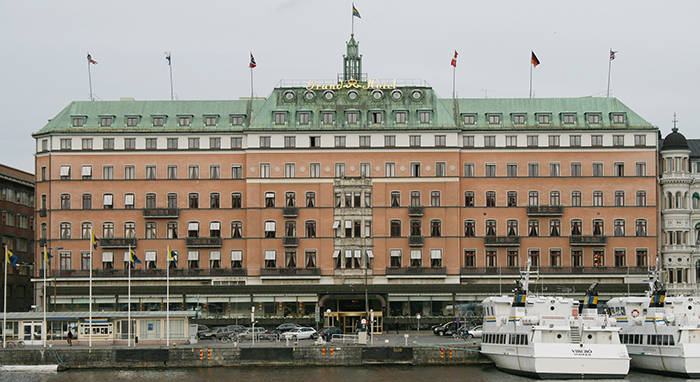 Grand Hôtel, Södra Blasieholmshamnen 8, 111 48 Stockholm, Sweden.