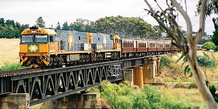 The Great South Pacific Express, Australia's own Orient-Express is the first ever train to travel the distance from Sydney to Cairns. This luxurious travelling hotel combines the highest standards of Australian engineering with opulence and comfort and the train pays tribute to Australia's early railway heritage.