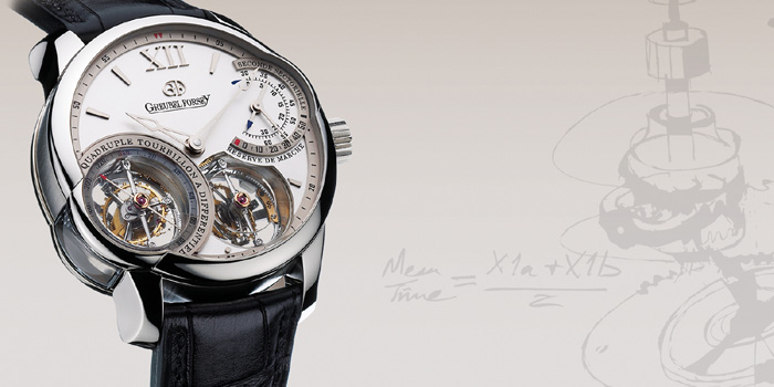 World's Most Expensive Watch #32: Greubel Forsey Quadruple Tourbillion. 531 parts are used for two separate double tourbillons. Price: US$690,000.