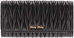 Miu Miu women's wallet: £360.