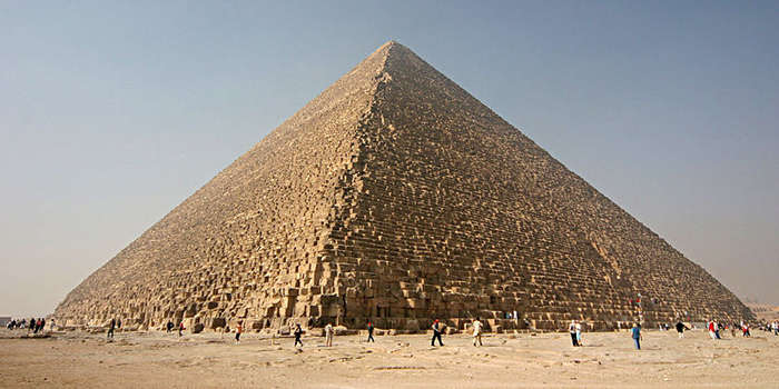 Great Pyramid of Giza, Al Haram, Giza, Egypt.