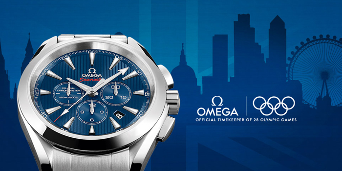 Omega Seamaster Aqua Terra Olympic Collection.