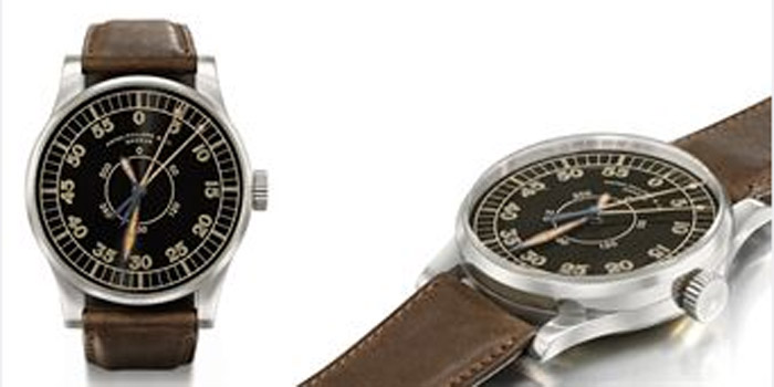 Patek Philippe Pilot Watch, 1936 model. Sold for over US$1,710,690 at Christies in Geneva on May 11, 2009.