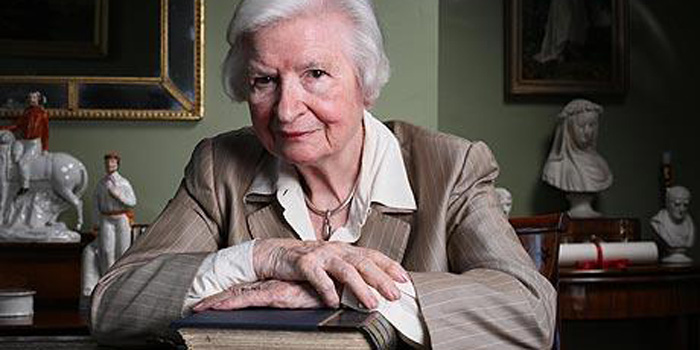 P. D. James (1920-) - she is most famous for a series of detective novels starring policeman and poet Adam Dalgliesh.