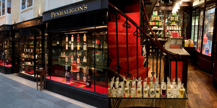 Penhaligon's store in the Burlington Arcade, London, England, U.K.