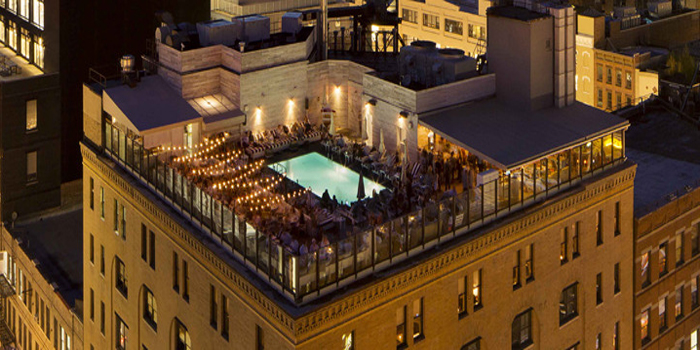 Soho House New York, 29-35 9th Ave, New York, NY 10014, U.S.A. Founded in 1995.