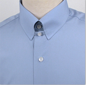 Bromleys Light Blue Tab Collar Shirt: £84.95.