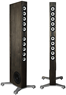 Adyton Imagic 1.5 loudspeakers.