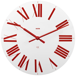 Alessi Firenze wall clock.