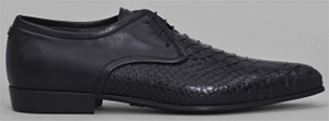 Roberto Cavalli Men's Derby Shoes with Python Detail: £400.