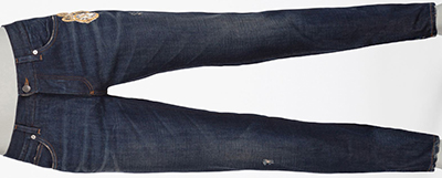 Dolce & Gabbana Gold 14 Fit Men's Jeans with Patch: US$995.