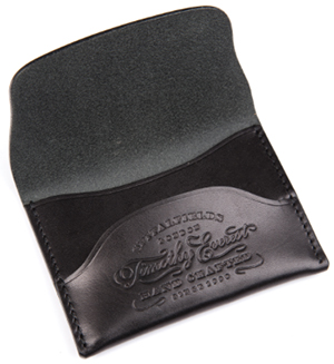 Timothy Everest Black Business Card Holder: £50.