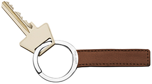 Georg Jensen Barbry men's keyring: US$60.