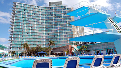 Hotel Habana Riviera, Paseo y Malecón, Vedado district.