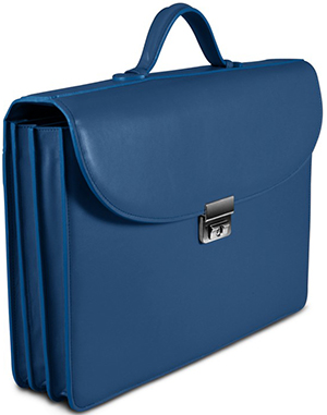 Lucrin briefcase with 3 gussets: US$548.