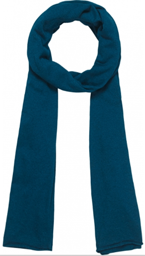 Orlebar Brown Denim Pigment Large Cotton Silk Blend Men's Scarf: £95.