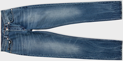 Paul Smith Men's Light Blue Vintage-Wash Jeans: €365.