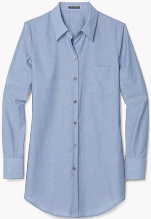 Theory women's Cotton Melange Shirt: US$245.