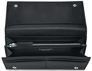 Tiffany & Co. Continental Women's Continental Flap Wallet.