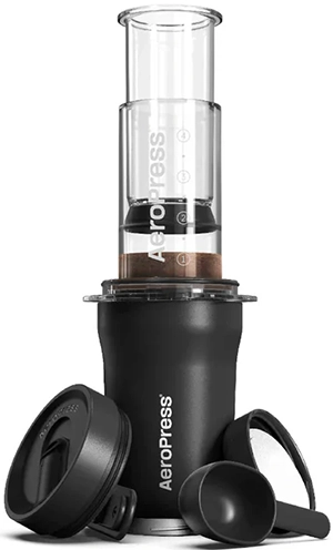 AeroPress Coffee Maker - Go Plus: US$79.95.