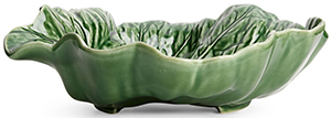 ARKET Bordallo Pinheiro Concave Leaf 26 cm: US$55.