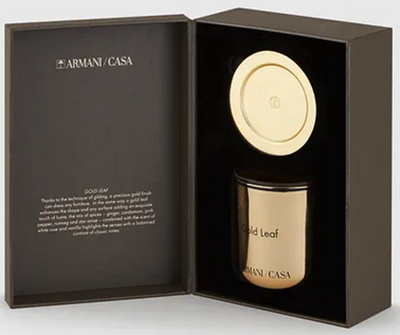 Armani / Casa PEGASO Scented candle: US$140.