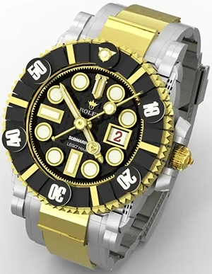 LEGO Rolex Submariner.