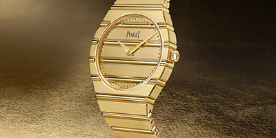 Piaget Pink Gold Mechanical Self-Winding Polo Watch.