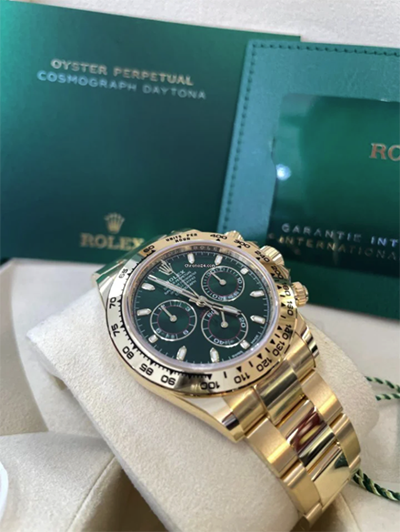 Rolex Daytona 116508 Green Dial 2022: US$180,000.