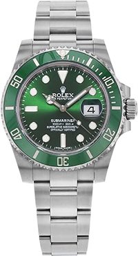 Rolex Submariner 'Hulk' Green Dial Men's Luxury Watch M116610LV-0002: US$22,900.