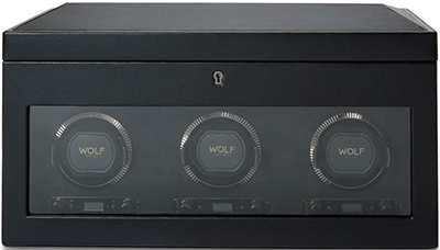 Wolf British Racing Triple Watch Winder With Storage: £2,165.