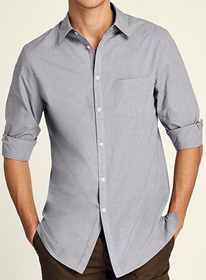 Adam Lippes men's long sleeve cotton shirt: US$380.